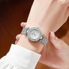 Leisure Women's Alloy Bracelet Watch With Round Dial And Quartz Movement
