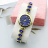 Leisure Women's Quartz Bracelet Watch Alloy Case Stainless Steel Strap Round Dial