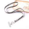 Leopard Artificial Leather Mobile Phone Hanging Rope Key Chain Pendant Semimanual Antilosing Rope