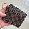 Leopard Print Pu Leather Card Bag Id Bag Coin Purse Clutch Bag Bank Card Bus Card Case