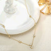 Light Luxury Copper Butterfly Necklace With Zircon Electroplated Pendant And O Shaped Chain Elegant Animal Clavicle Chain For Women