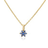 Light Luxury Copper Inlaid Zirconia Flower Petal Necklace For Women With O Chain