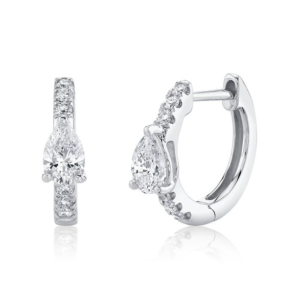Light Luxury Ear Buckle Wind Earrings For Women With Flower Pattern
