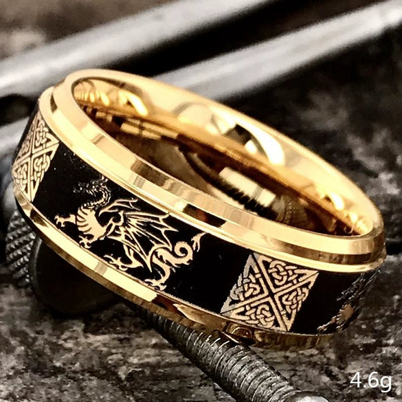 Light Luxury Electroplated Copper Geometric Constellation Ring For Men And Women Fashion Business Wholesale