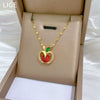 Light Luxury Elegant Gorgeous Geometric Titanium Steel And Copper Necklace For Women And Men