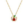 Light Luxury Elegant Gorgeous Geometric Titanium Steel And Copper Necklace For Women And Men