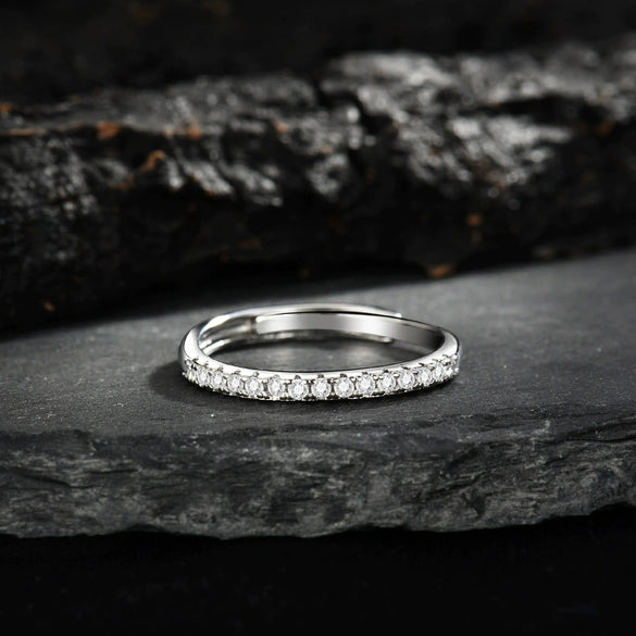 Light Luxury Fashion Design Opening Inlaid Zircon Ring For Women Jewelry With Constellation Pattern Copper Material