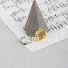 Light Luxury Geometric Irregular 925 Sterling Silver Ear Clip Earrings For Women Minimalist All Match Jewelry