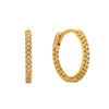 Light Luxury Geometric S925 Silver Earring Buckle With Diamond Stacked Design And Electroplating Treatment For Women