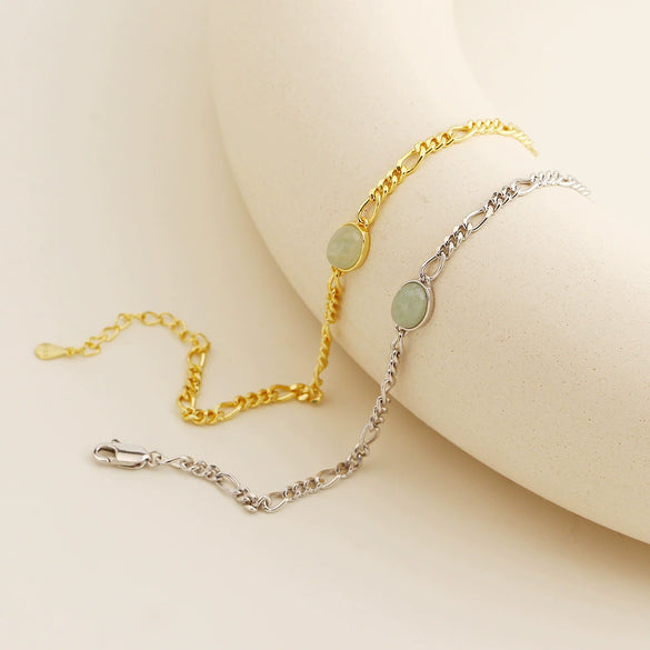 Light Luxury Geometric S925 Silver Electroplated Bracelet For Women