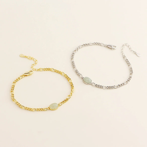 Light Luxury Geometric S925 Silver Electroplated Bracelet For Women
