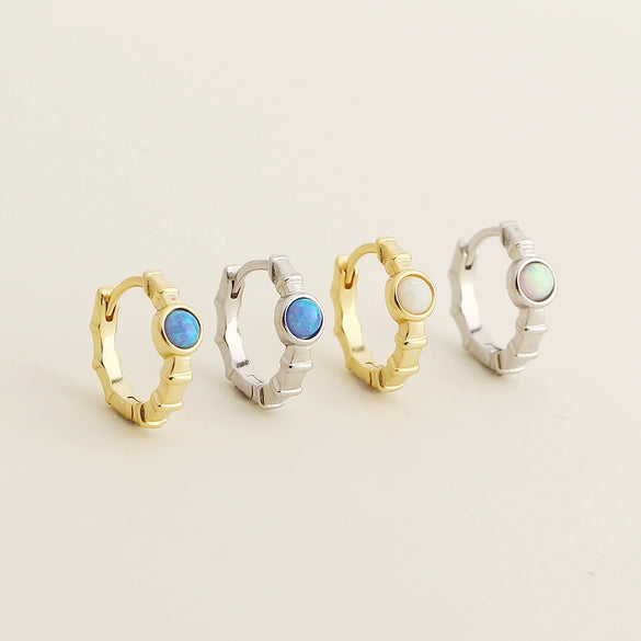 Light Luxury Geometric S925 Silver Electroplated Earrings For Women