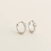 Light Luxury Geometric S925 Silver Electroplated Earrings For Women