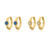 Light Luxury Geometric S925 Silver Electroplated Earrings For Women