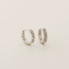 Light Luxury Geometric S925 Silver Electroplated Earrings For Women