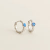 Light Luxury Geometric S925 Silver Electroplated Earrings For Women