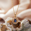 Light Luxury Geometric S925 Sterling Silver 18K Gold Plated Natural Color Gem Set Ring For Women Jewelry Accessories