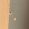 Light Luxury Geometric Shell Necklace Titanium Steel Women's Fashionable Collarbone Chain