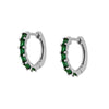 Light Luxury Geometric Zircon Stud Earrings With Copper Body And S925 Silver Needle Electroplated Fashion Earrings For Women