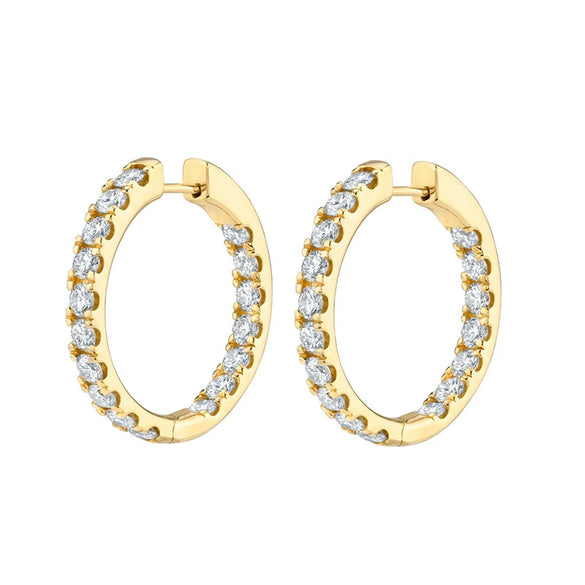 Light Luxury Geometric Zirconia Women's Earrings