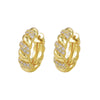 Light Luxury Geometric Zirconia Women's Earrings