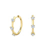 Light Luxury Geometric Zirconia Women's Earrings