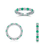 Light Luxury Highend Elegant S925 Silver Ring Inlaid With Sapphire And Moissanite Geometric Style For Women And Men
