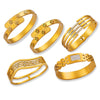 Light Luxury Retro Fashion 316L Stainless Steel Gold Plated Diamond Enamel Glaze Hollow Bracelet Jewelry