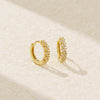 Light Luxury S925 Silver Geometric Earring For Women With Electroplating
