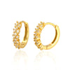 Light Luxury S925 Silver Geometric Earring For Women With Electroplating
