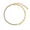 Light Luxury S925 Sterling Silver Women's Bracelet Necklace With Square Design And Electroplating Treatment
