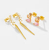 Light Luxury S925 Sterling Silver Women's Earrings With Zircon Design
