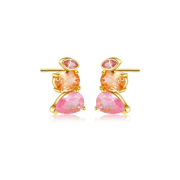 Light Luxury S925 Sterling Silver Women's Earrings With Zircon Design