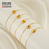 Light Luxury 316L Stainless Steel Letter Bracelet With Diamond Design For Women