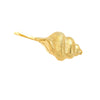 Light Luxury Stainless Steel Shell Hairpin With Pearl Conch Starfish Women's Hair Accessories Electroplated