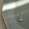 Light Luxury 925 Sterling Silver Flower Diamond Necklace For Women With 14K Gold Plating And Ochain
