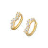 Light Luxury 925 Sterling Silver Geometric Wave Stud Earrings For Women Electroplated Minimalist Ear Jewelry
