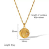 Light Luxury Titanium Steel And Stainless Steel Women's Necklace With Star And Geometric Pattern Pendant And Electroplating Design
