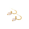 Light Luxury Titanium Steel C Shaped Geometric Handmade Women's Earrings