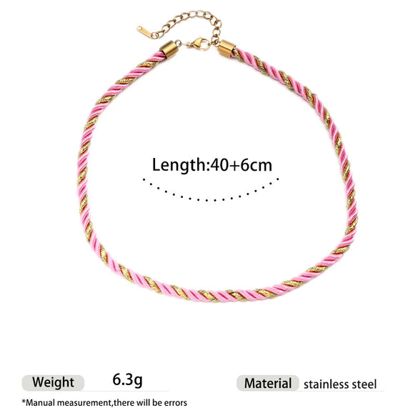 Light Luxury Trendy All Match Conch Sea Star Sun Necklace Made Of 18K Gold And Stainless Steel