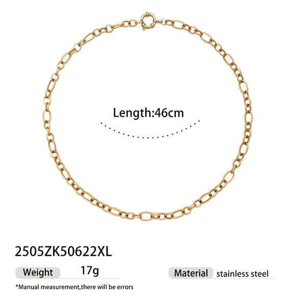 Light Luxury Trendy All Match Conch Sea Star Sun Necklace Made Of 18K Gold And Stainless Steel
