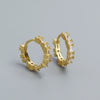 Light Luxury Women's S925 Silver Geometric Electroplated Earring