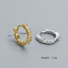 Light Luxury Women's S925 Silver Geometric Electroplated Earring