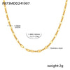 Light Luxury Women's Three Ring Stacked Clavicle Necklace In Mixed Color With Diamond Like Zircon On Stainless Steel Electroplated Geometric Design