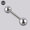 Lip Nail Eyebrow Nail Dimple Ear Nail G23 Titanium Horseshoe Shape Polished