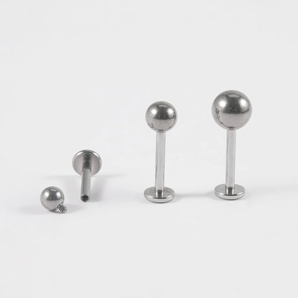 Lip Nail Eyebrow Nail Dimple Ear Nail G23 Titanium Horseshoe Shape Polished