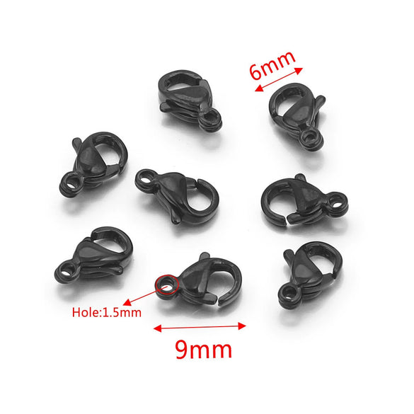 Lobster Buckle Connecting Buckle Dog Buckle Jewelry Accessories Stainless Steel Totem Electroplated