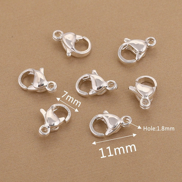 Lobster Buckle Connecting Buckle Dog Buckle Jewelry Accessories Stainless Steel Totem Electroplated