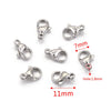 Lobster Buckle Connecting Buckle Dog Buckle Jewelry Accessories Stainless Steel Totem Electroplated