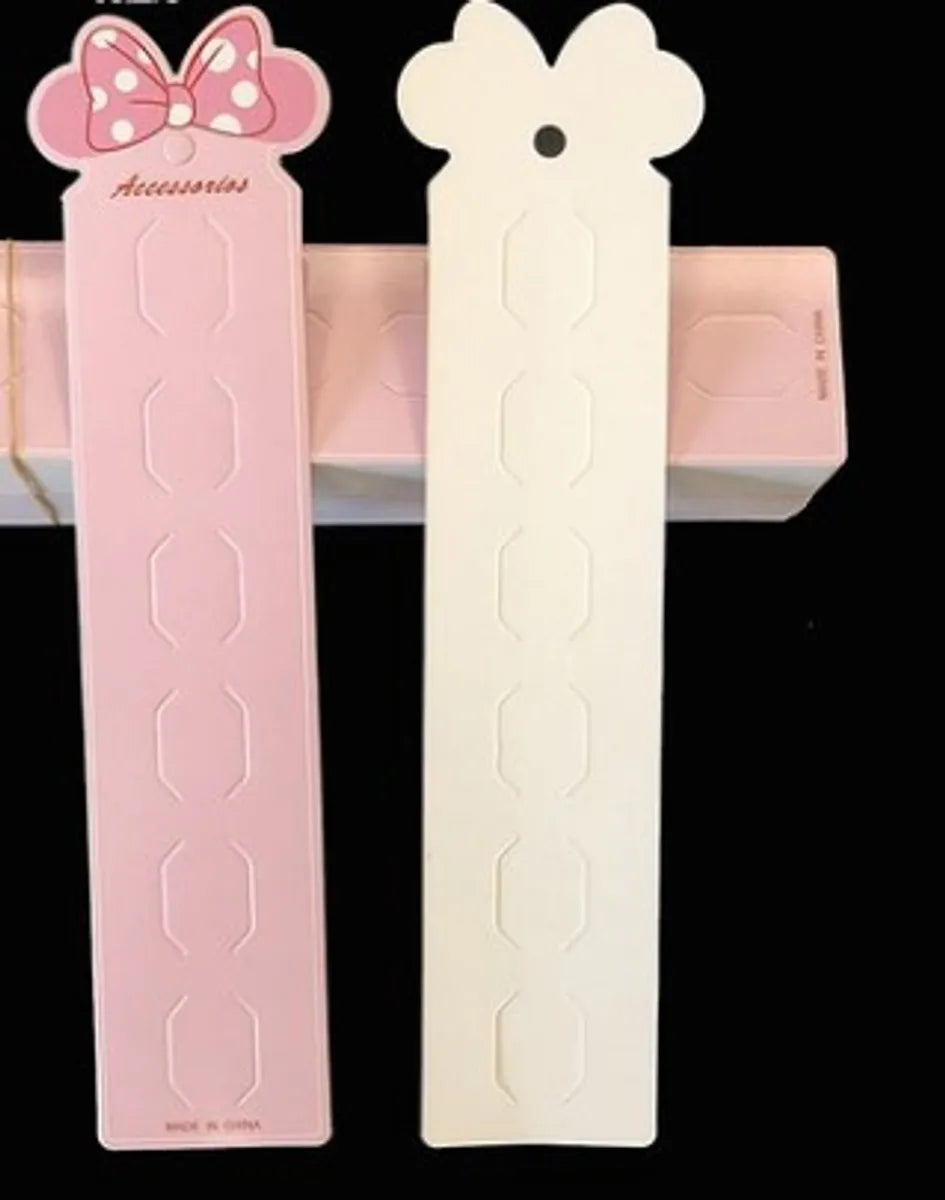 Long Children'S Hairpin Cartoon Bow Jewelry Packaging Cardboard